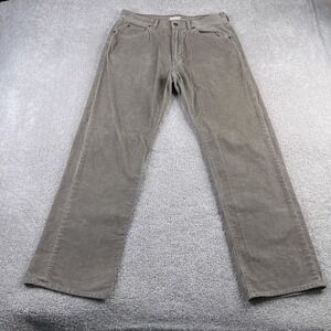 J Crew Pants Mens 34x34 Brown Corduroy Straight Leg Workwear Vintage Cord